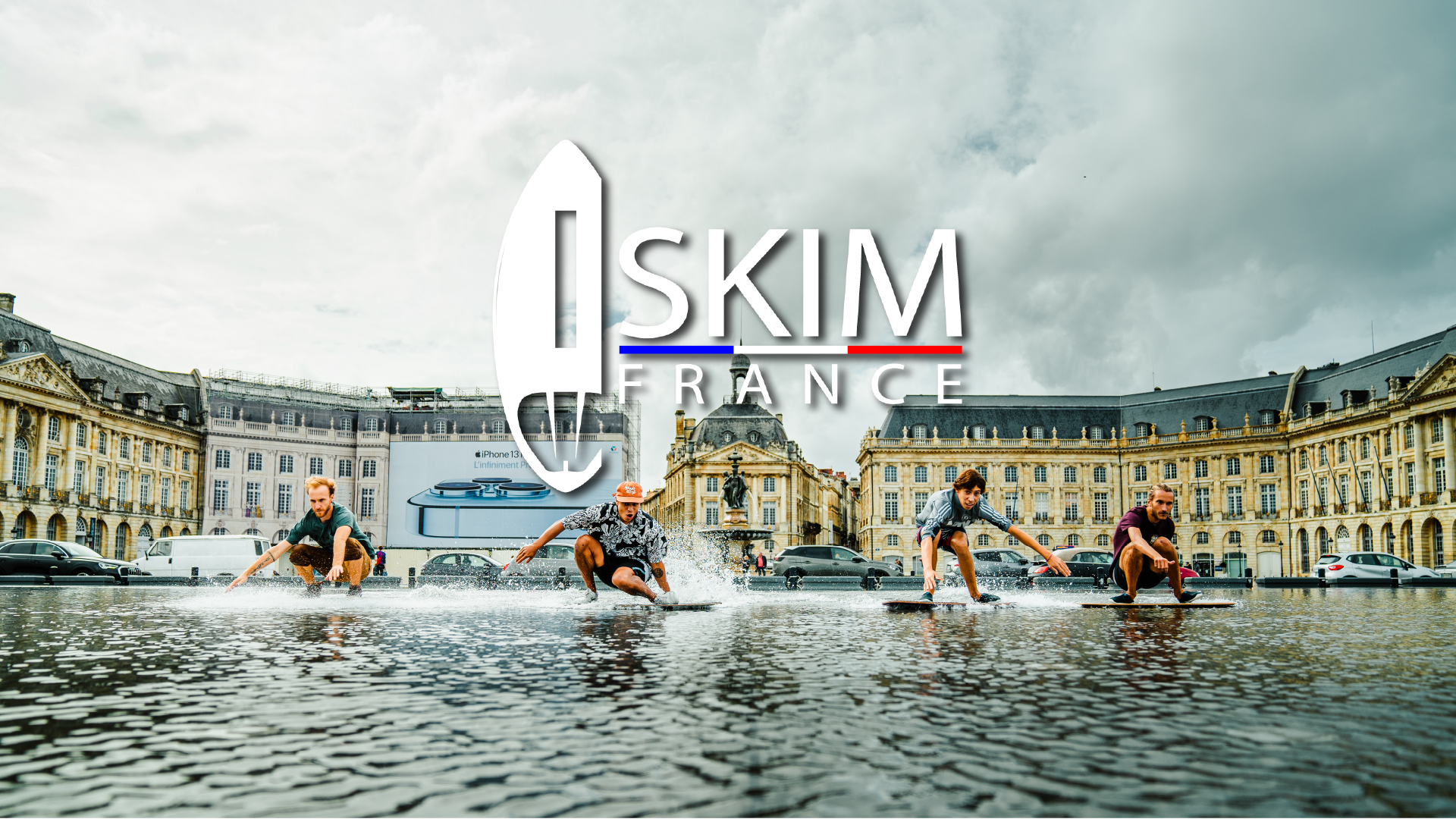 Skimboard Bordeaux Miroir d'eau France